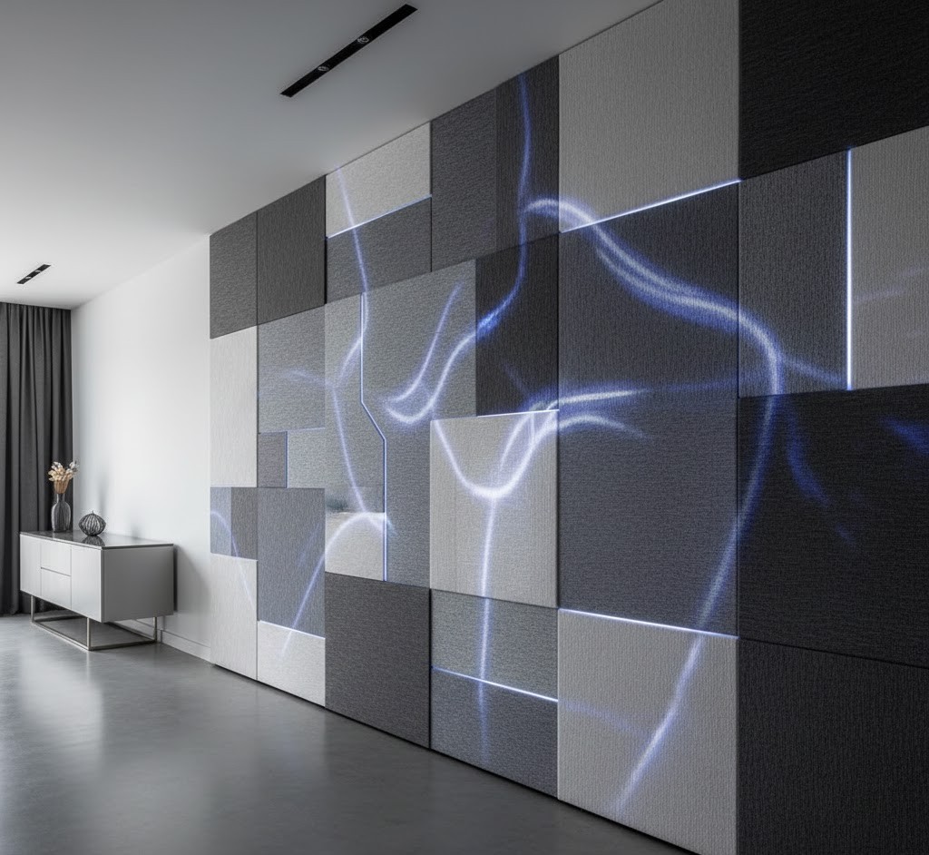 Interactive wall installation